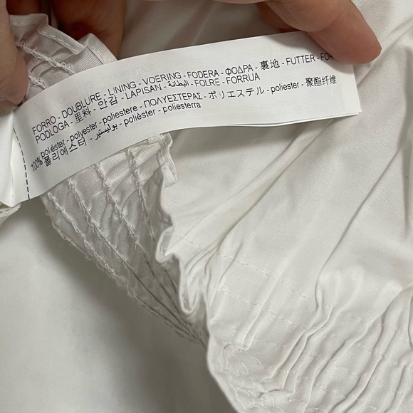 NWT ZARA Puff Sleeve Top - Picture 4 of 6